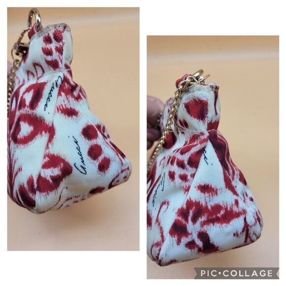 Authentic Gucci Mini Cosmetic Pouch on Chain - Picture 7 of 11